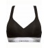 Calvin Klein Lift Bralette 000QF1654E-001 Γυναικείο Μπουστάκι με ελαφριά ενίσχυση και χιαστί τιράντες ΜΑΥΡΟ