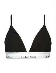 Calvin Klein Light Lined Bralette  000QF5650EE-001 Γυναικείο Bralette με φαρδύ λάστιχο αφαιρούμενη επένδυση ΜΑΥΡΟ