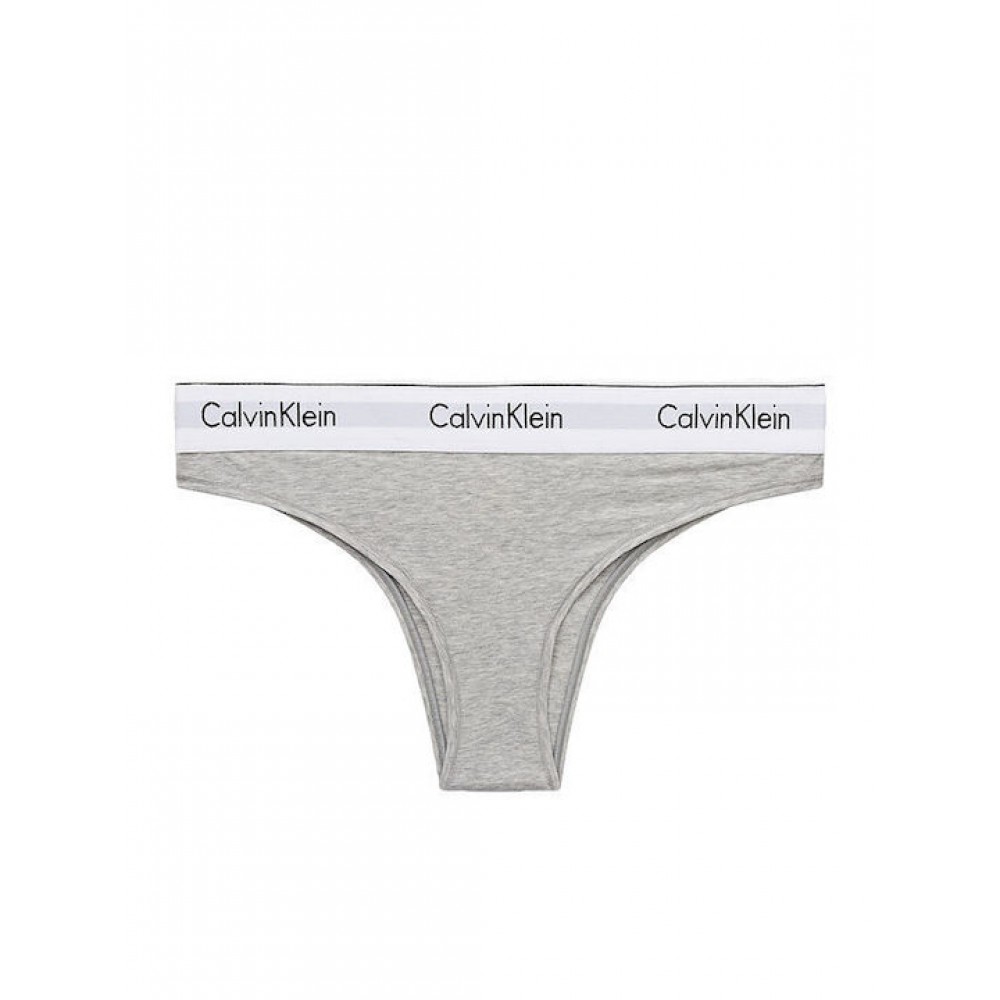 Calvin Klein Γυναικείο Brasil 000QF5981-P7A, με εξωτερικό λάστιχο, ΓΚΡΙ