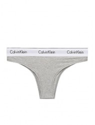 Calvin Klein Γυναικείο Brasil 000QF5981-P7A, με εξωτερικό λάστιχο, ΓΚΡΙ