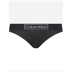 CALVIN KLEIN Thong 000QF6774E-UB1, Γυναικείο Εσώρουχο Στρινγκ με λογότυπο ΜΑΥΡΟ