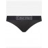 CALVIN KLEIN Thong 000QF6774E-UB1, Γυναικείο Εσώρουχο Στρινγκ με λογότυπο ΜΑΥΡΟ