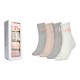 Γυναικείες Κάλτσες Calvin Klein Women Sock 4pc Giftbox 701224131-002, ΓΚΡΙ-ΕΚΡΟΥ-ΣΟΜΟΝ