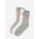 Γυναικείες Κάλτσες Calvin Klein Women Sock 4pc Giftbox 701224131-002, ΓΚΡΙ-ΕΚΡΟΥ-ΣΟΜΟΝ