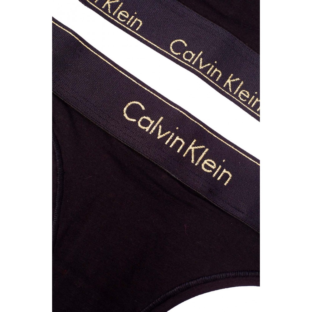 Γυναικείο Σετ Calvin Klein Underwear Gift Set με Κυλοτάκι String  000QF7453E-UB1, ΜΑΥΡΟ