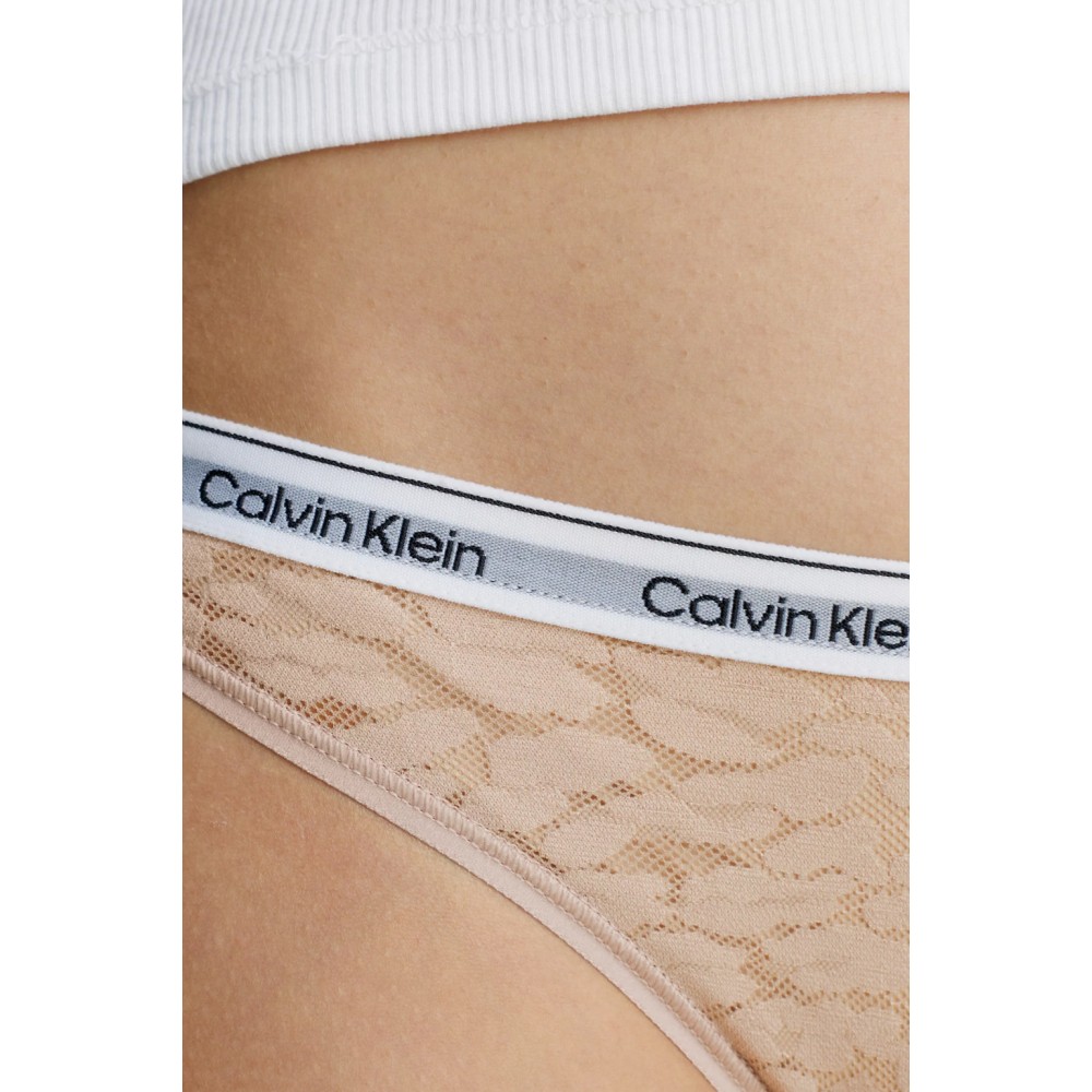 Calvin Klein Γυναικεία Slip Brasil 3Pack 000QD5068E-GP8, TRUE NAVY- SPHINX-DARK SLATE