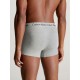 Ανδρικά Boxer Calvin Klein  Trunk 3pack 000NB3709A-KDX, ΜΑΥΡΟ-ΓΚΡΙ-ΜΠΛΕ