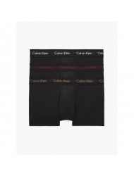 Calvin Klein Low Rise Trunk  3pk 0000U2664G-6FB Ανδρικά Μπόξερ σε oικονομική συσκευασία  3 τεμαχίων