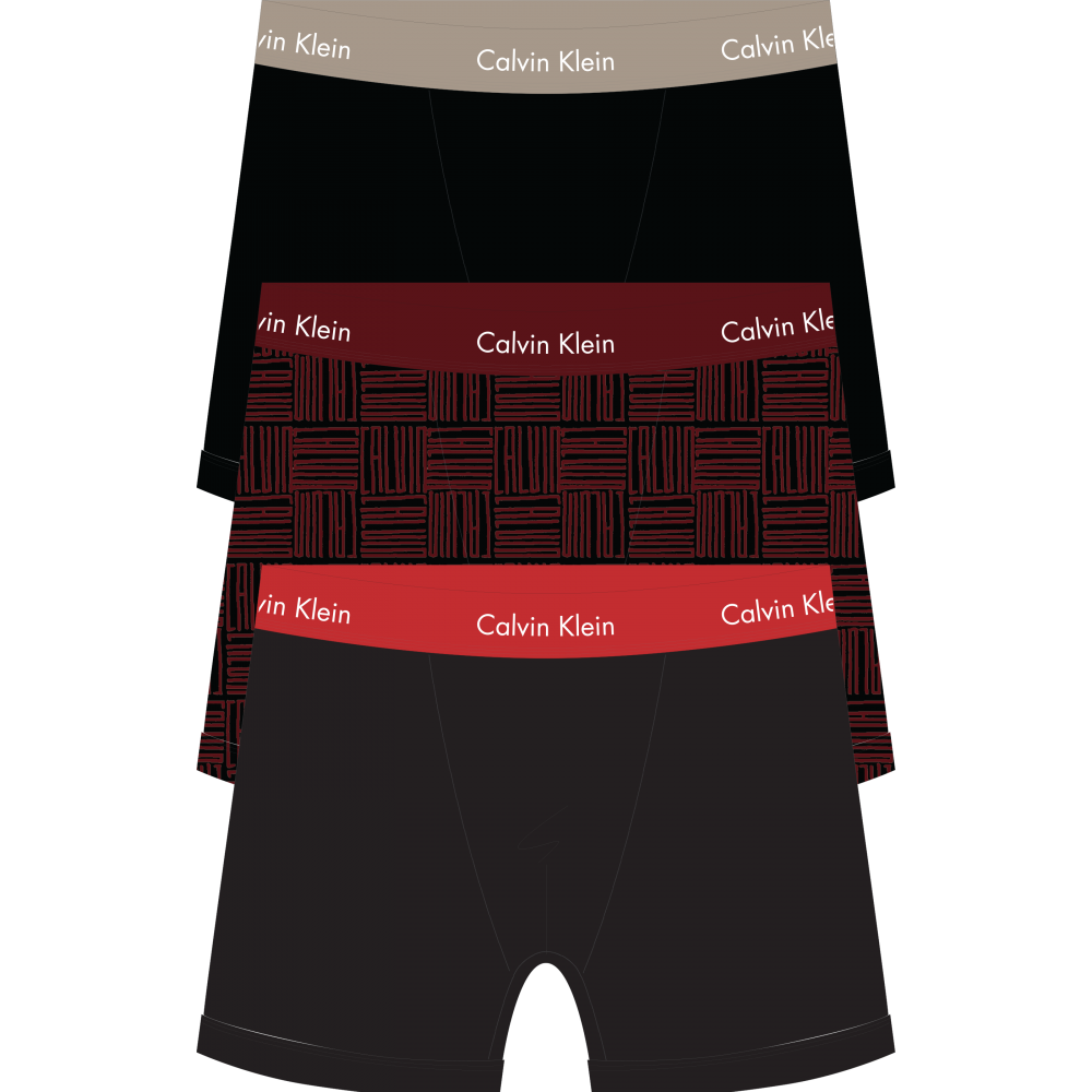 Boxer Calvin Klein  Trunk 3pack 000NB3056A-6G5