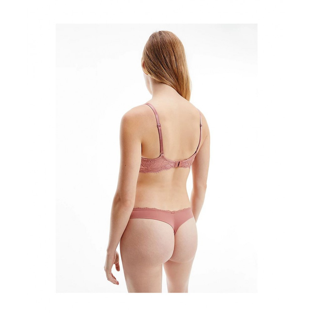 Γυναικείο Κυλοτάκι String Calvin Klein Thong 000QF6397E-5LG TERRACOTA