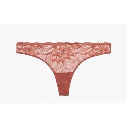 Γυναικείο Κυλοτάκι String Calvin Klein Thong 000QF6397E-5LG TERRACOTA