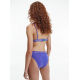 Calvin Klein  000QF6501E-CCC Γυναικείο Unlined Triangle  με φαρδύ λάστιχο BLUE IRIS