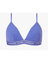 Calvin Klein  000QF6501E-CCC Γυναικείο Unlined Triangle  με φαρδύ λάστιχο BLUE IRIS