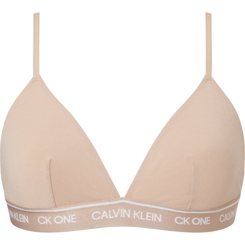 Calvin Klein 000QF6501E-TRK Γυναικείο Unlined Triangle με φαρδύ λάστιχο, ΣΟΜΟΝ