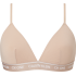 Calvin Klein 000QF6501E-TRK Γυναικείο Unlined Triangle με φαρδύ λάστιχο, ΣΟΜΟΝ