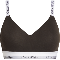 Γυναικείο Bralette Calvin Klein  000QF7030E-BCK Light Lined Bralette ΚΑΦΕ ΣΚΟΥΡΟ