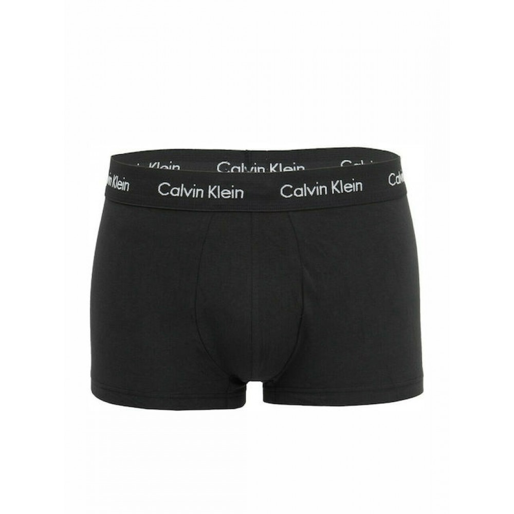 Calvin Klein Low Rise Trunk 3 τεμ. U2664G-YKS, ΠΟΛΥΧΡΩΜΑ