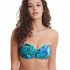 ERKA MARE 23551, Σουτιέν Μαγιό Strapless Push Up με ενίσχυση  ANIMAL BLUE