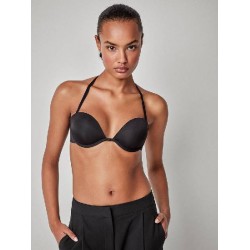 Gisela 1/10040T, Σουτιέν Strapless πολλαπλών θέσεων με αποσπώμενες τιράντες, ΜΑΥΡΟ