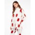 GISELA 2/20333, Γυναικεία Ρόμπα Fleece με φερμουάρ SNOOPY