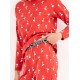 Gisela 2/20334, Γυναικεία Πυτζάμα Βαμβακερή Peanuts Snoopy, KOKKINH Gisela 2/20334, Γυναικεία Πυτζάμα Βαμβακερή Peanuts Snoopy, KOKKINH