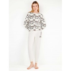 GISELA 2/20356, Γυναικείο Σετ Fleece Πυτζάμα HARRY POTTER