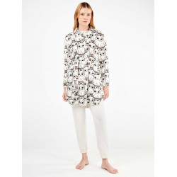 GISELA 2/20357, Γυναικεία Ρόμπα Fleece με κουμπιά και ζώνη HARRY POTTER