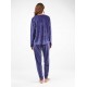 Gisela 2/20316, Γυναικείο Homewear  Microvelour Πουά, ΜΠΛΕ Gisela 2/20316, Γυναικείο Homewear  Microvelour Πουά, ΜΠΛΕ