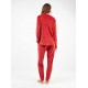 Gisela 2/20316, Γυναικείο Homewear  Microvelour Πουά, ΚΟΚΚΙΝΟ Gisela 2/20316, Γυναικείο Homewear  Microvelour Πουά, ΚΟΚΚΙΝΟ