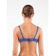 GISELA 2/10124T, Σουτιέν Push Up με μπανέλα, ΜΠΛΕ GISELA 2/10124T, Σουτιέν Push Up με μπανέλα, ΜΠΛΕ