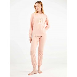 Gisela 2/20355, Γυναικείο Βαμβακερό Σετ Πυτζάμας HARRY POTTER, ΡΟΖ