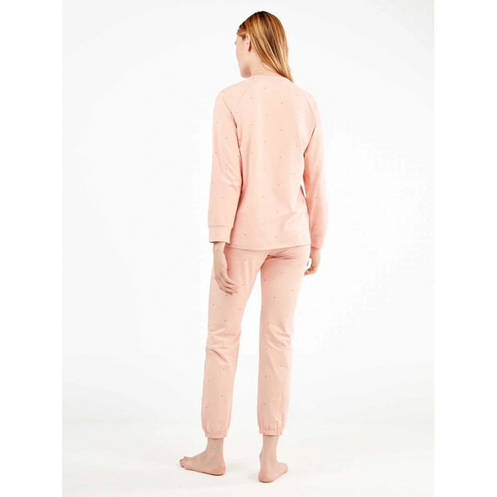 Gisela 2/20355, Γυναικείο Βαμβακερό Σετ Πυτζάμας HARRY POTTER, ΡΟΖ