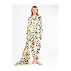 GISELA 2/50112, Κουβερτάκι FLEECE PEANUTS 190X155εκ. MULTI COLOR