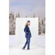 Gisela 2/50127, Γυναικείες Παντόφλες SNOOPY Fleece με γούνα, ΜΠΛΕ ΣΚΟΥΡΟ