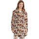 Gisela 2/20458, Γυναικεία Ρόμπα Fleece Peanuts, Snoopy Εκρού