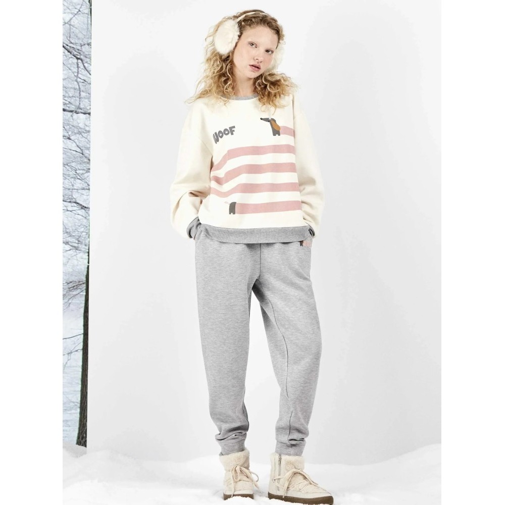 Gisela 2/20513, Γυναικεία Πυτζάμα Φούτερ Regular Fit