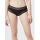 Σετ  Bralette και Κυλοτάκι Gisela 3/0332 cup B χωρίς μπανέλα προφορμαρισμένο, ΜΑΥΡΟ