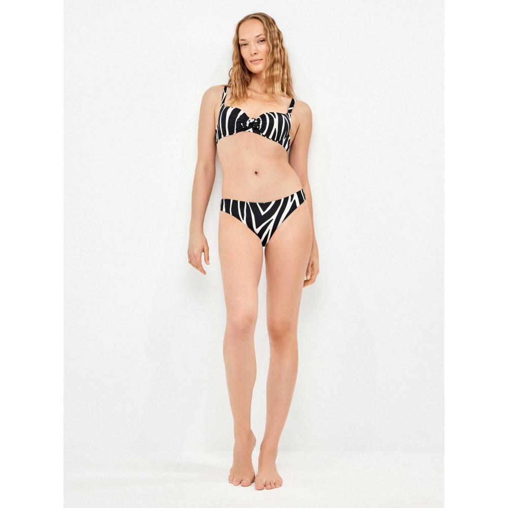 Gisela 2/30281B, Γυναικείο Bikini Bottom σε κανονικό πατρόν, ANIMAL PRINT