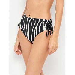 Gisela 2/30277B, Γυναικείο Bikini Bottom Ψηλόμεσο με πλήρη κάλυψη, ANIMAL PRINT