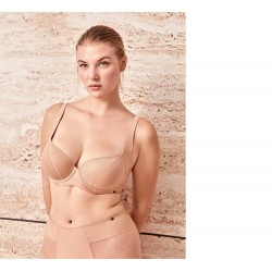 Gisela 1/10072  Γυναικείο Σουτιέν  με μπανέλα και ελαφριά ενίσχυση, ΜΠΕΖ