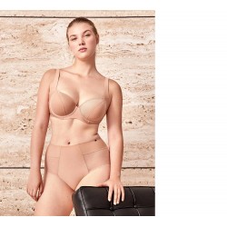 Gisela 1/10074 Ψηλόμεσο κυλοτάκι χωρίς ραφές με τούλι, ΜΠΕΖ