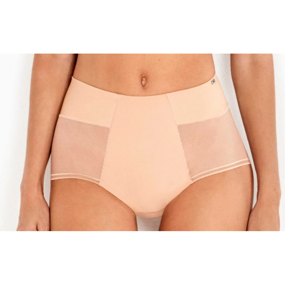 Gisela 1/10074 Ψηλόμεσο κυλοτάκι χωρίς ραφές με τούλι, ΜΠΕΖ