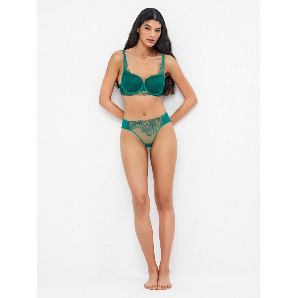 Gisela 2/10166, Γυναικείο Σετ Εσωρούχων Push Up, ΠΡΑΣΙΝΟ