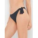 Gisela 2/30426B, Γυναικείο Bikini Bottom χαμηλόμεσο με πλαϊνό δέσιμο, ΜΑΥΡΟ