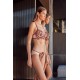 Γυναικείο Σετ Εσωρούχων 3 τεμ. Bralette  Gisela 3/0348 ΜΠΟΡΝΤΟ