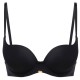 Σουτιέν Push Up Gossard 11255 BOOST SWEETHEART PLUNGE BRA, ΜΑΥΡΟ