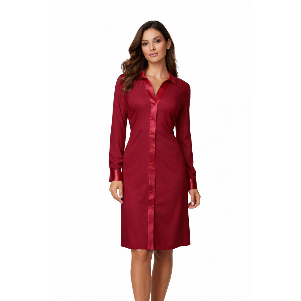 Πουκαμίσα Σεμιζιέ με κουμπιά και γιακά, Harmony 37805