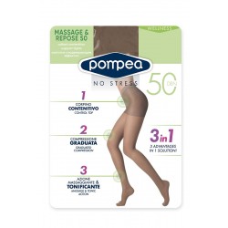 Massage and Repose 50den Pompea  BLACK