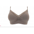 IDER 3216-16, Γυναικείο Bralette- Σουτιέν Easy Lace  από μαλακή μικροϊνα με δαντέλα και χαμηλή πλάτη, VISON