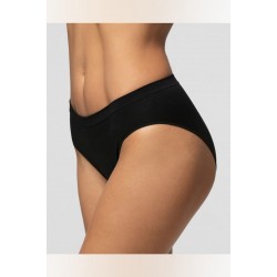 Pompea 89624252 BLACK, Γυναικείο Κυλοτάκι Seamless Χωρίς ραφές, με διαπνέουσες ζώνες ΜΑΥΡΟ